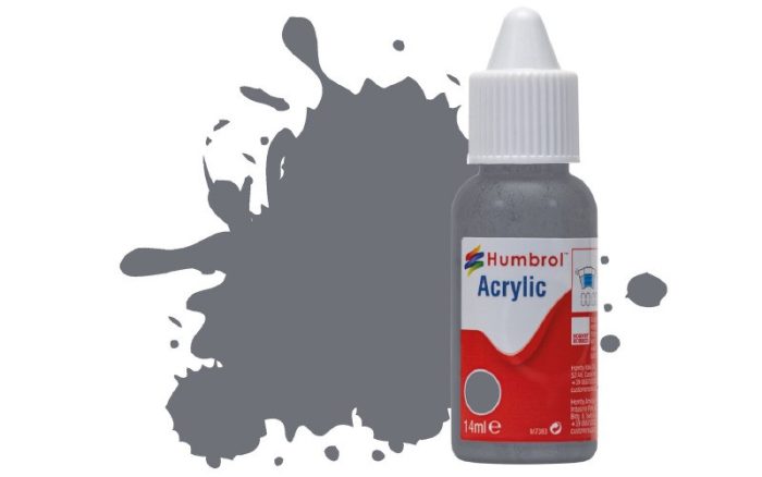 Humbrol Humbrol Acrylic - Medium Grey Matt (145) 14ml (DB0145)