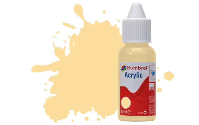 Humbrol Humbrol Acrylic - Radome Tan Matt (148) 14ml (DB0148)