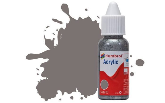 Humbrol Humbrol Acrylic - Dark Camouflage Grey Satin (156) 14ml (DB0156)