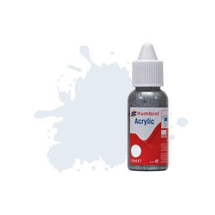 Humbrol Acrylic - Chrome Silver - Metallic (191) 14ml (DB0191)