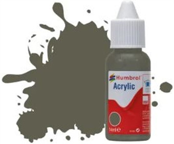 Humbrol Humbrol Acrylic - 241 RLM 70 Schwartzgrun Matt 14ml (DB0241)