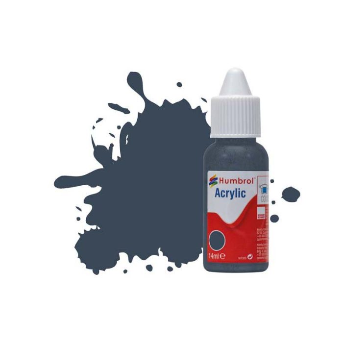 Humbrol Humbrol Acrylic - 245 RLM 74 Graugrun Matt 14ml (DB0245)