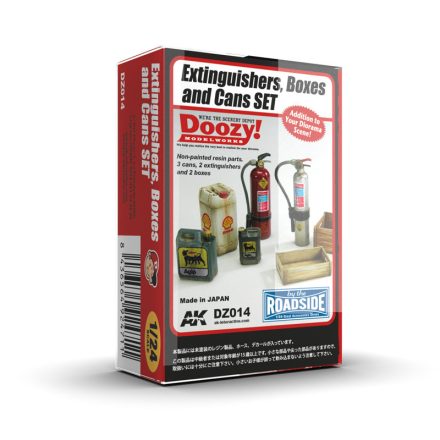 AK Interactive   Extinguishers, Boxes And  Cans Set