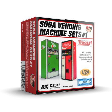 AK Interactive Soda Vending Machine Set 1