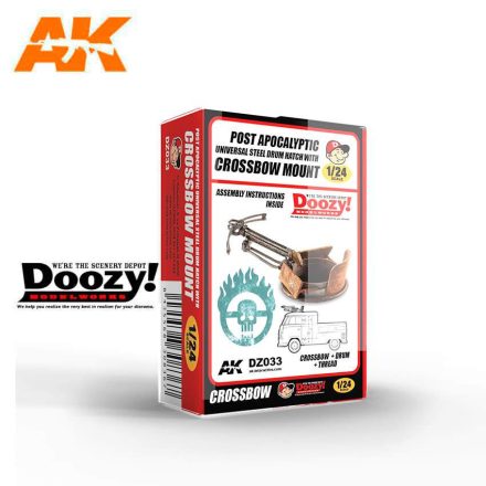 AK Interactive Universal Steel Drum Hatch With Crossbow Mount