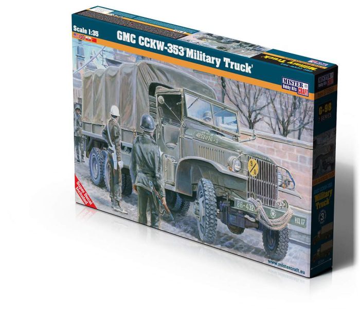 Mistercraft 1:35 GMC CCKW-353 Military Truck