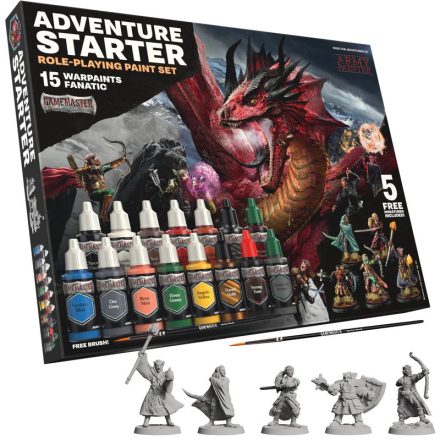 Army Painter GameMaster: Adventure Starter Role-playing Paint Set