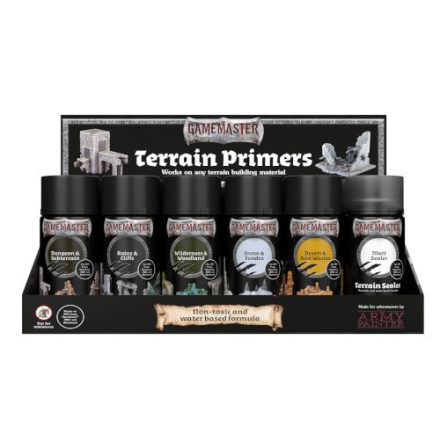 Army Painter GameMaster Terrain Primer Display