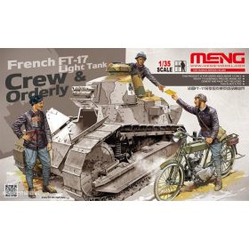 Meng Model 1:35 - French FT-17 Light Tank Crew & Orderly
