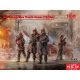 ICM 1:35 American Fire Truck Crew (1910s) (100% new molds)