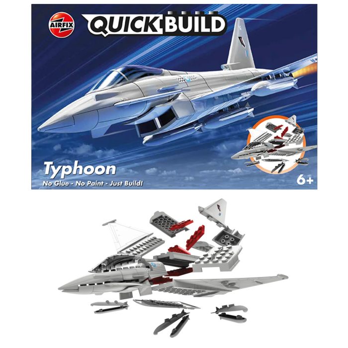 Airfix Airfix - QUICKBUILD Eurofighter Typhoon (J6002)
