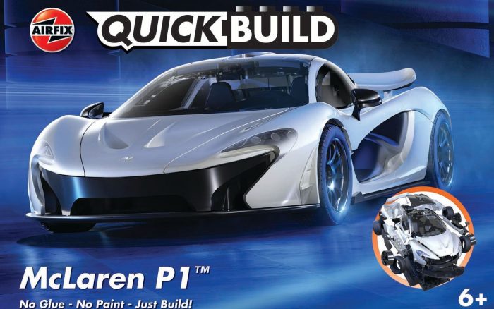 Airfix Airfix - QUICKBUILD McLaren P1 - White (J6028)