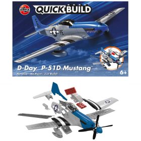 Airfix Airfix - QUICKBUILD D-Day P-51D Mustang (J6046)