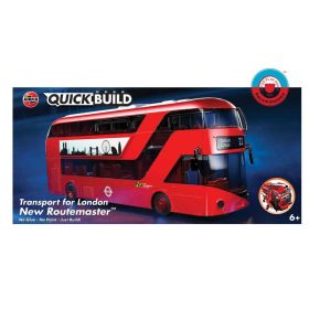 Airfix Airfix - QUICKBUILD New Routemaster Bus (J6050)