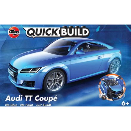 Airfix - QUICKBUILD Audi TT Coupe - Blue (J6054)