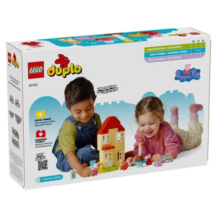 LEGO® Peppa malac születésnapi háza