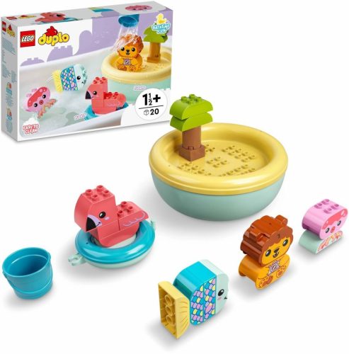 LEGO® Duplo 10966 - Vidám fürdetéshez: úszó állatos sziget