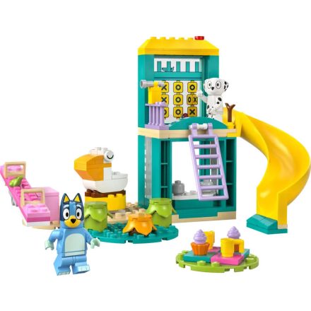 LEGO® 11201 Bluey és Kloé vidám kalandjai a játszótéren