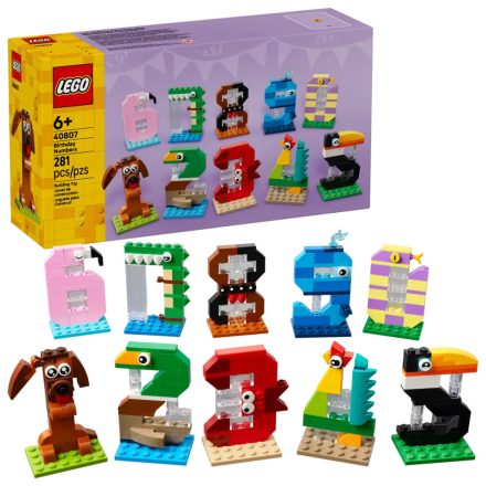 LEGO® 40807 Születésnapi számok
