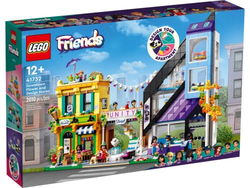 LEGO® Belvárosi design- és virágboltok