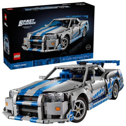 LEGO® 42210 2 Fast 2 Furious Nissan Skyline GT-R (R34) autó