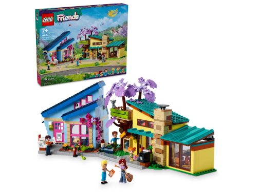 LEGO® Olly és Paisley családi házai