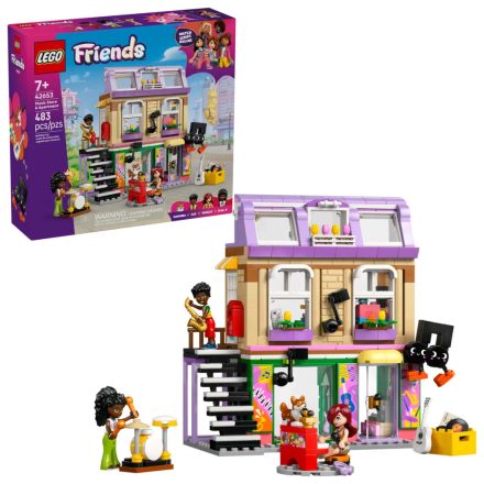 LEGO® 42653 Hangszerbolt és lakás