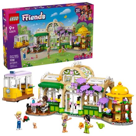 LEGO® 42671 Botanikus kávéház és virágbolt