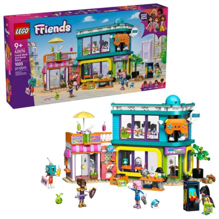 LEGO® 42674 Képregény- és videójátékbolt