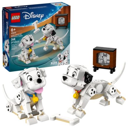 LEGO® 43271 101 kiskutya: Kuksi és Pelyhes dalmatakölykök