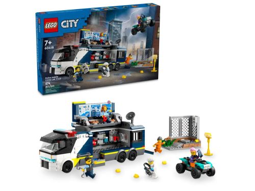 LEGO® Rendőrségi mozgó bűnügyi labor