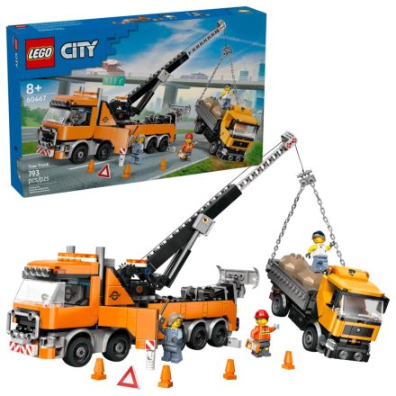 LEGO® 60467 Nagy teljesítményű vontató daruval