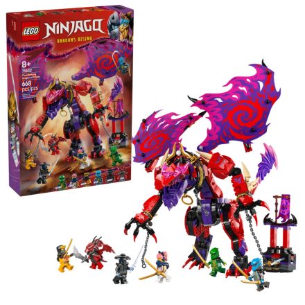 LEGO® 71832 Thunderfang, a káosz sárkánya