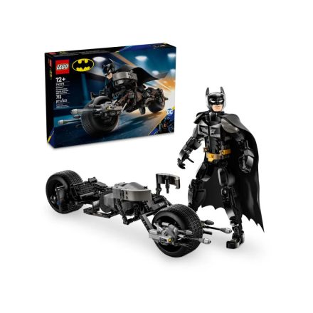 LEGO® Batman™ építőfigura és a batmotor