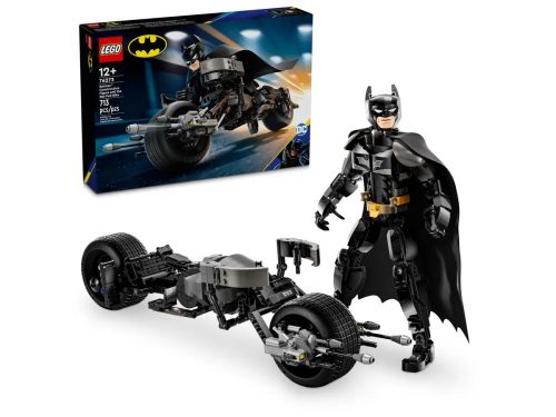 LEGO® Batman™ építőfigura és a batmotor