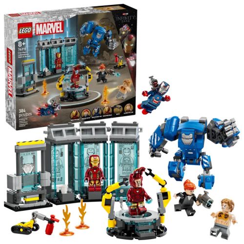 LEGO® 76315 A Vasember laboratóriuma: páncélcsarnok