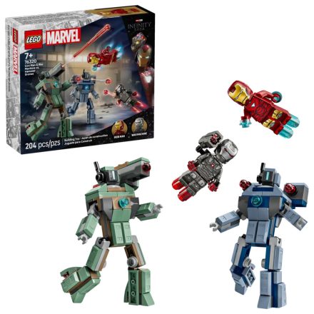 LEGO® 76320 Vasember és Hadigép vs. Hammer-drónok