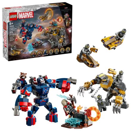 LEGO® 76322 Bosszúállók: Végjáték Thor a chitauri harcosok ellen