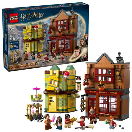 LEGO® 76452 Kviddics™ a javából sportszaküzlet és a Fagylaltszalon