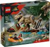 LEGO® 76975 Menekülés a folyónál a T-Rex elől