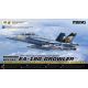 Meng Model LS019 1:48 Boeing EA-18G Growler Electronic Attack Aircraft Yellow Jackets