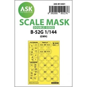   ASK mask 1:144 B-52G double-sided painting mask for Great Wall Hobby