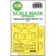 ASK mask 1:24 Spitfire Mk.IX double-sided masks for Airfix