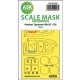 ASK mask 1:24 Hawker Typhoon Mk.IB double-sided express masks for Airfix