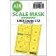 ASK mask 1:32 A5M2 Claude double-sided express mask for Special Hobby