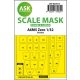 ASK mask 1:32 A6M5 Zero double-sided express masks for Tamiya