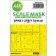 ASK mask 1:32 SAAB J-29B/F double-sided express masks for Fly