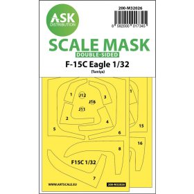   ASK mask 1:32 F-15C Eagle double-sided express masks for Tamiya