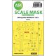 ASK mask 1:32 Mosquito FB Mk.VI double-sided express masks for Tamiya