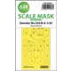 ASK mask 1:32 Dornier Do 335B-6 one-sided mask for HK Models